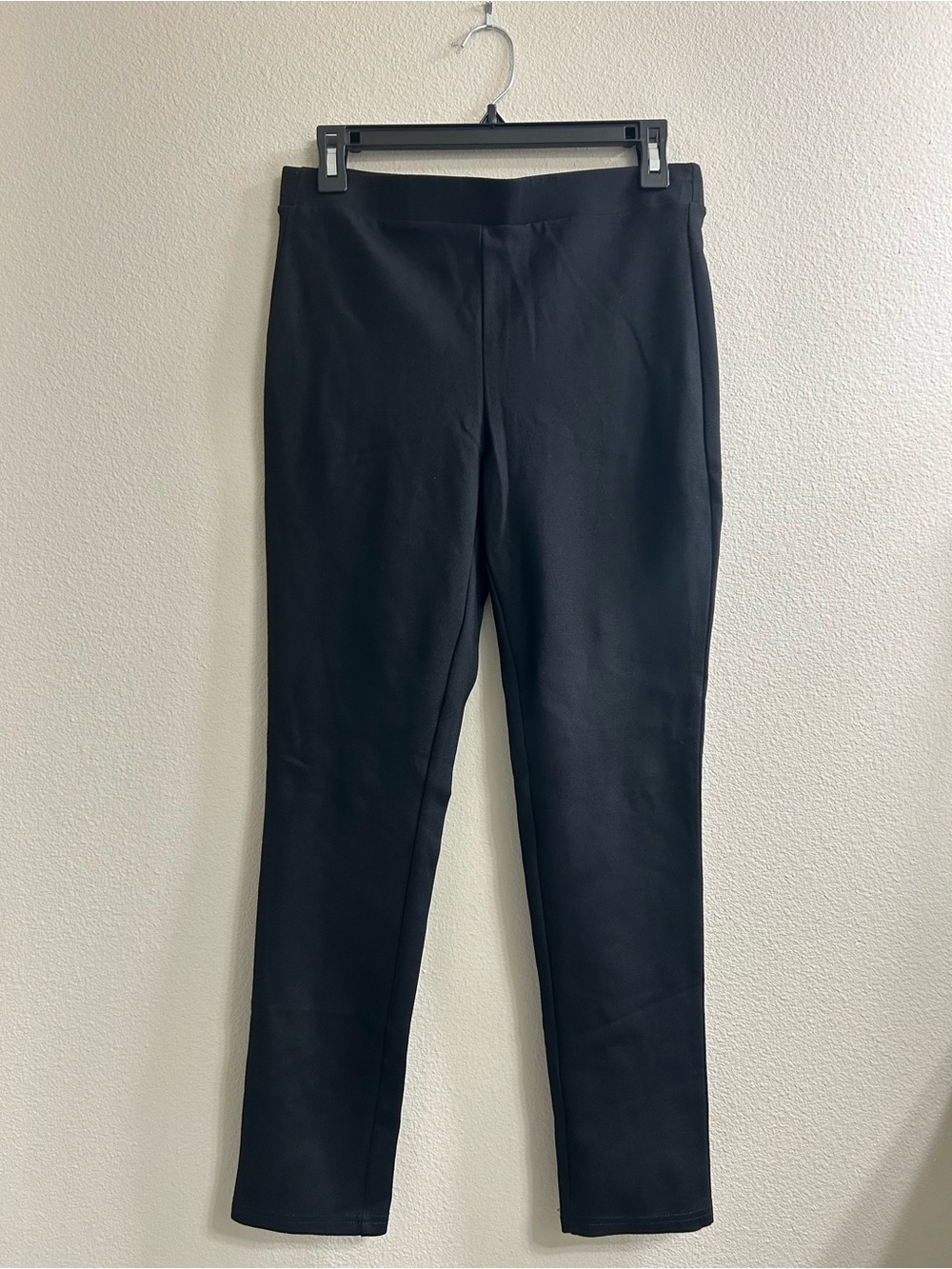 Harve Benard Ponte Knit Legging Pants Black S